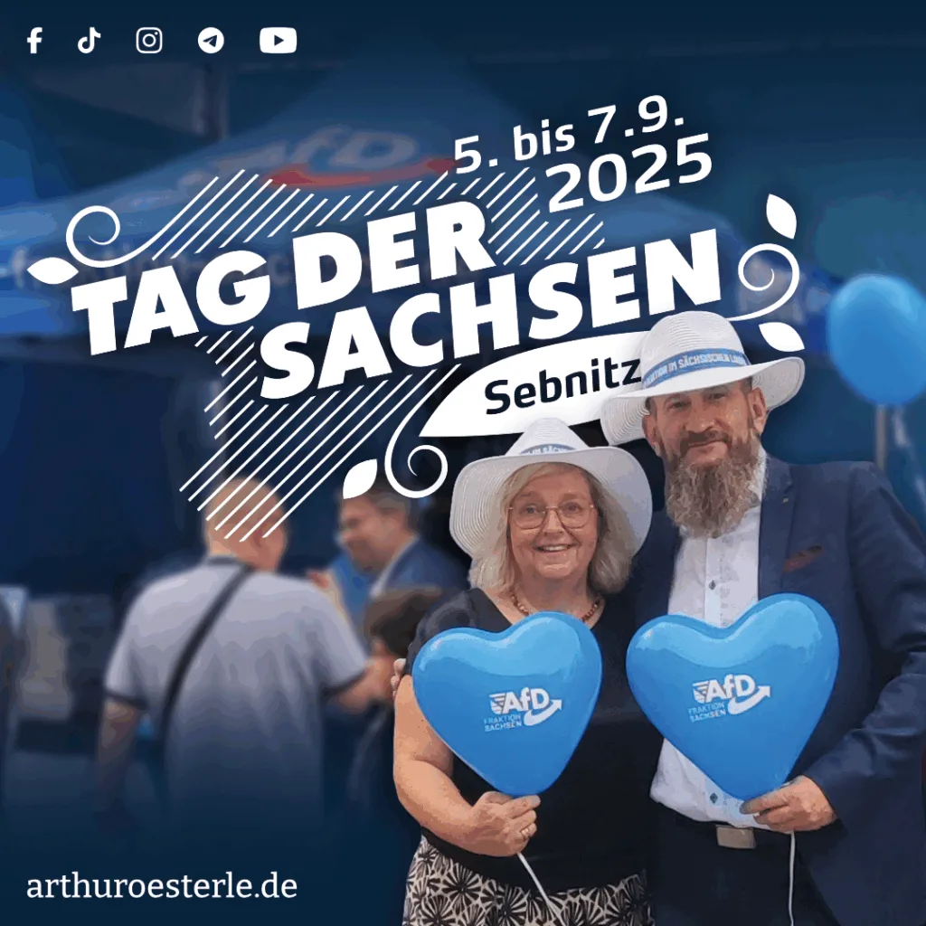 Tag der Sachsen – Kommen Sie mit uns ins Gespräch!