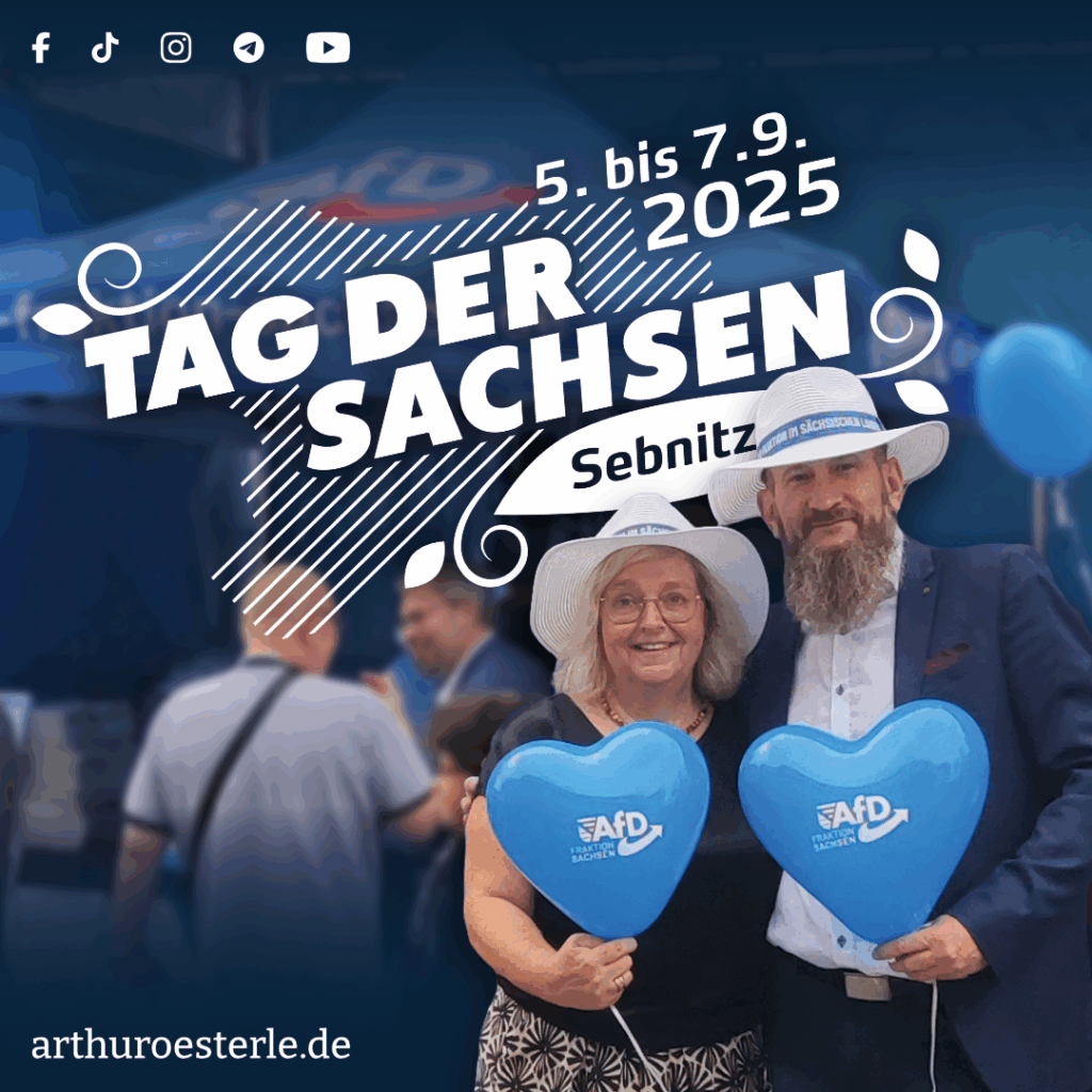 Tag der Sachsen – Kommen Sie mit uns ins Gespräch!